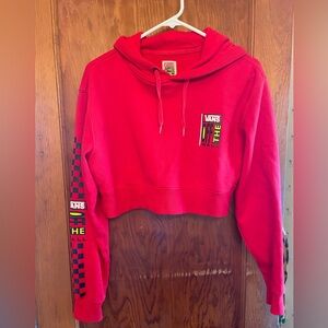 Fun Vans Red XS Sweatshirt with Logo